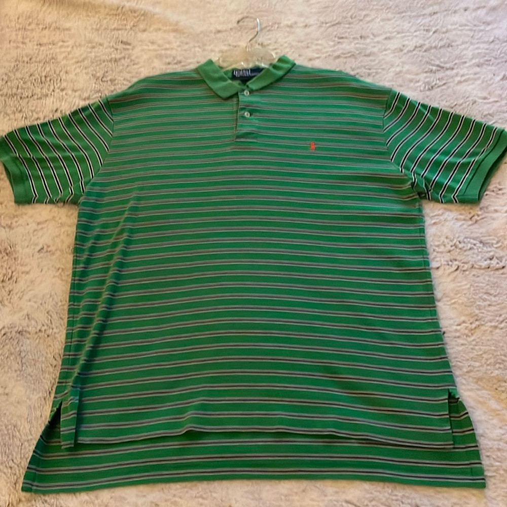 Ralph Lauren Polo Shirt Large Green